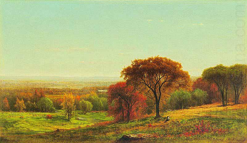 George Inness Across the Hudson Valley in the Foothills of the Catskills china oil painting image